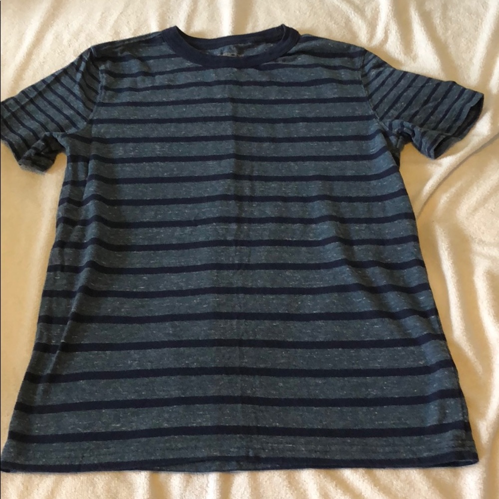 Boys L striped T in EUC